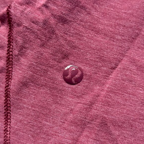 Lululemon Women's Yogini 5 Year Long Sleeve Tee - Red - Picture 4 of 6